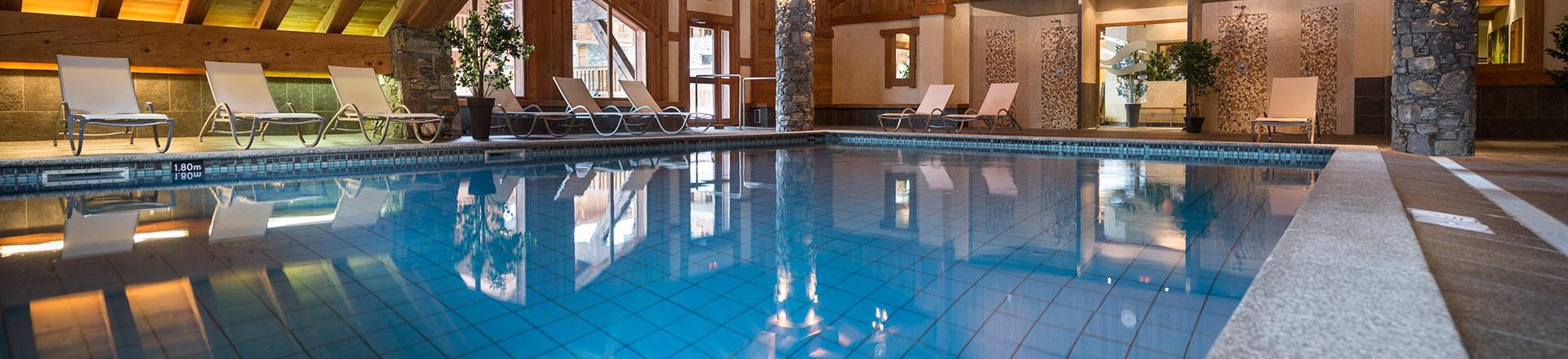Vacances en montagne Résidence les Alpages de Champagny - Champagny-en-Vanoise - Piscine