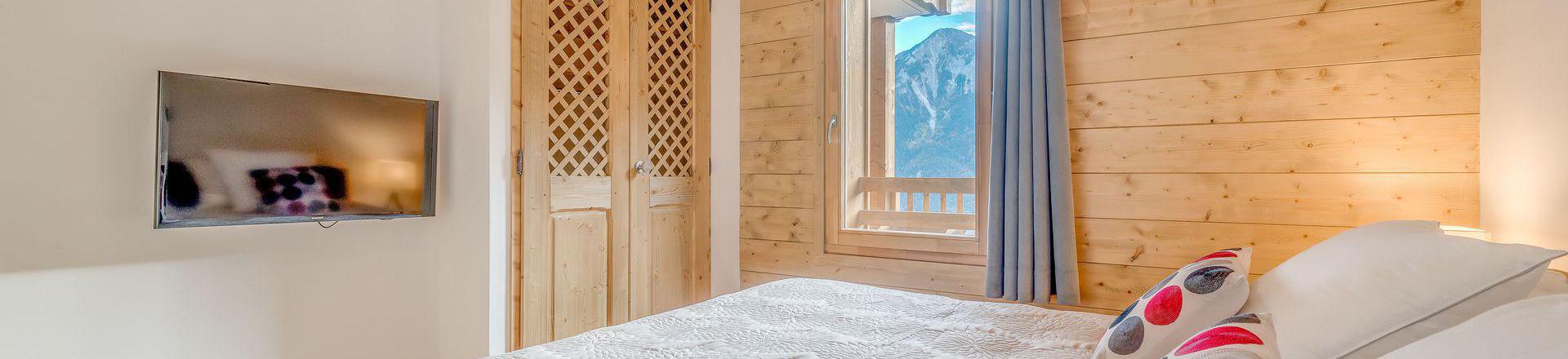 Urlaub in den Bergen 3-Zimmer-Appartment für 6 Personen (B09P) - Résidence les Balcons Etoilés - Champagny-en-Vanoise - Schlafzimmer