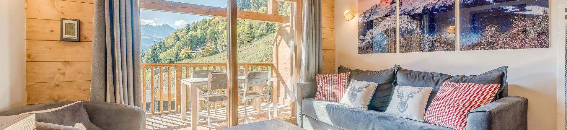 Holiday in mountain resort 3 room apartment 6 people (A12P) - Résidence les Balcons Etoilés - Champagny-en-Vanoise