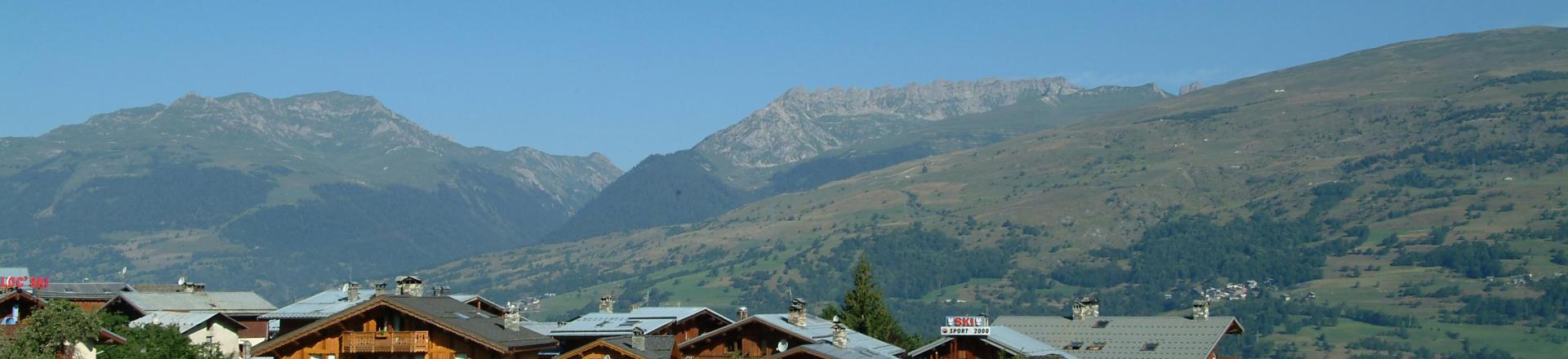 Vacanze in montagna Résidence les Chalets de Wengen - Montchavin La Plagne - Esteriore estate