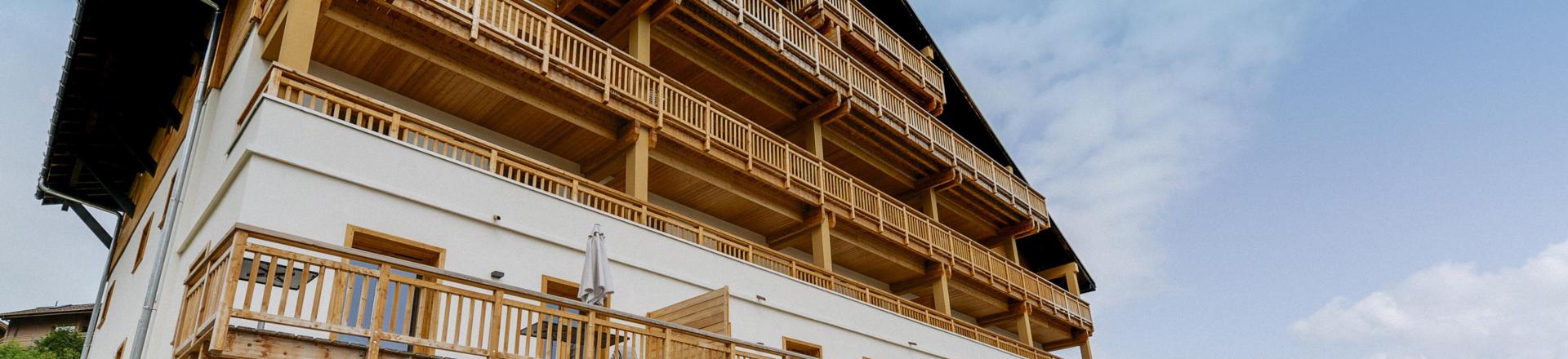 Vacances en montagne Résidence les Fermes du Mont Blanc - Combloux - Extérieur été