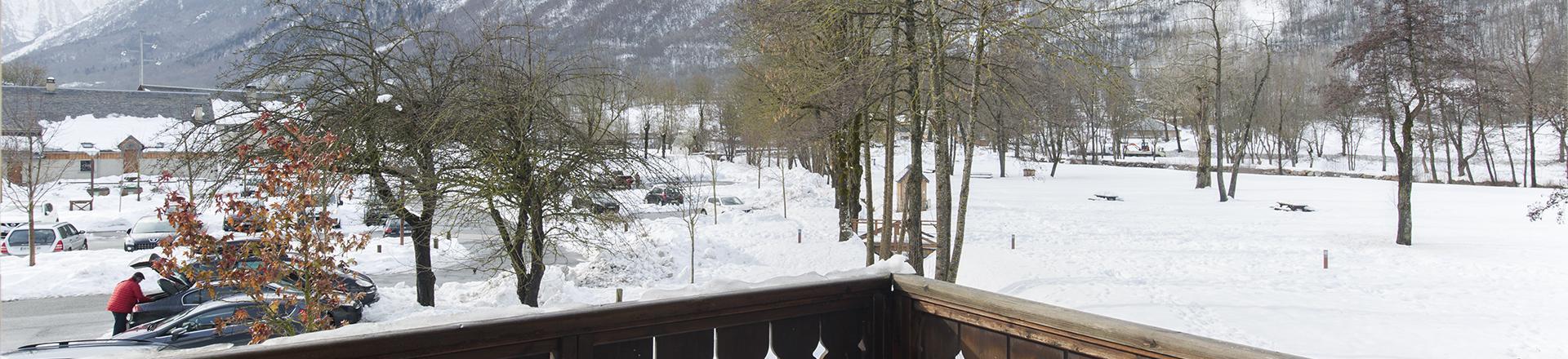 Vacances en montagne Résidence les Jardins de Balnéa - Peyragudes - Terrasse