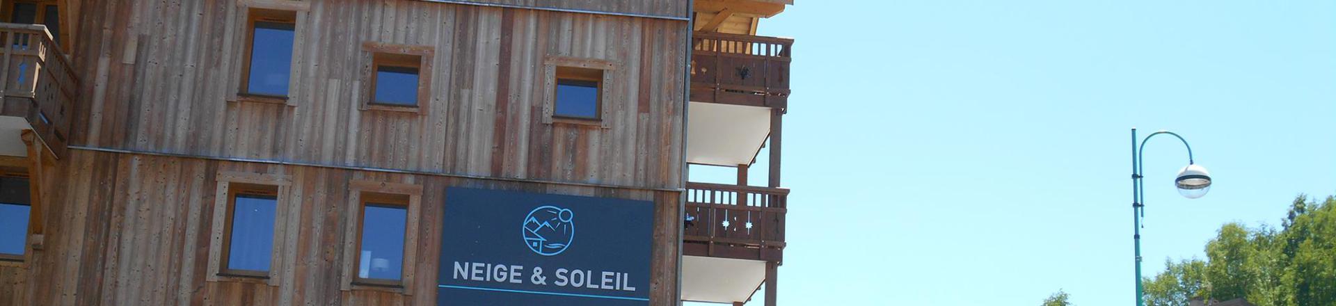 Vacances en montagne Résidence Neige et Soleil - Les 2 Alpes - Extérieur été