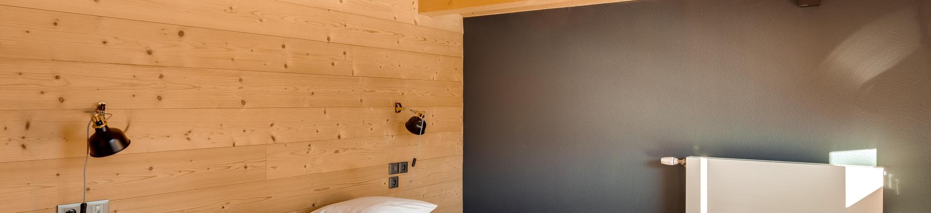 Vacaciones en montaña Chalet semi-separado 4 piezas para 8 personas (premium) - Résidence Terresens Fermes du Mont Blanc - Combloux - Habitación