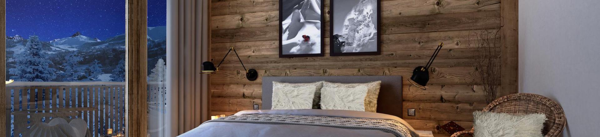 Vacances en montagne Résidence Terresens L’Eclat des Veriaz - Megève - Chambre