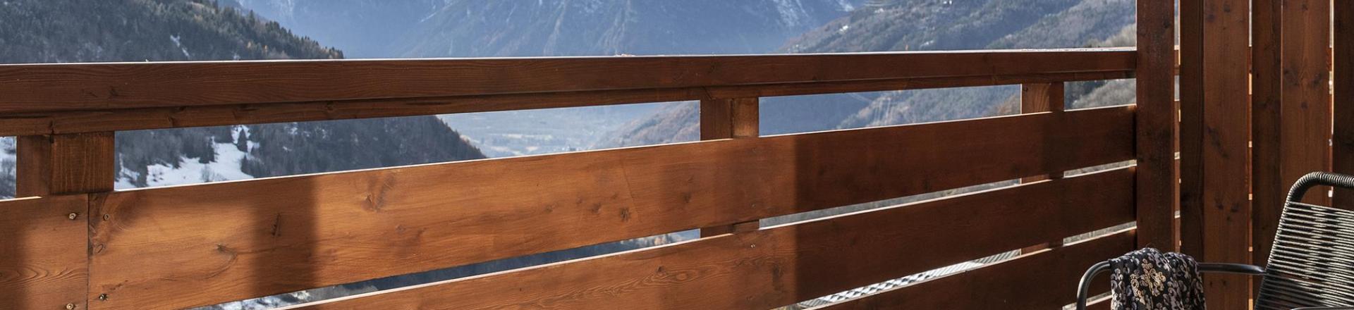 Wakacje w górach Résidence Terresens Le Saphir - Vaujany - Balkon