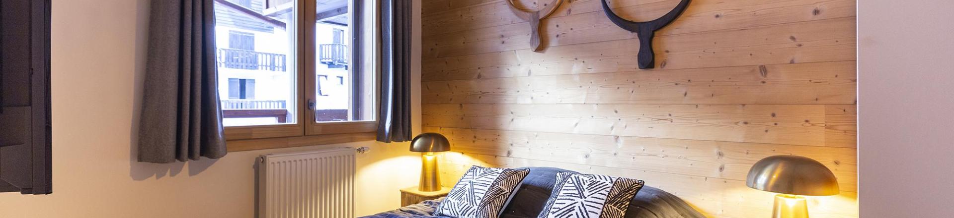 Urlaub in den Bergen Wohnung 2 Zimmer Kabine 4-6 Personen - Résidence Terresens Le Saphir - Vaujany - Schlafzimmer