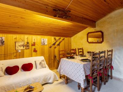 Urlaub in den Bergen 2-Zimmer-Appartment für 4 Personen (2) - A la Claire Fontaine - Saint Gervais - Wohnzimmer