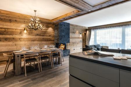 Holiday in mountain resort 4 room apartment cabin 6-8 people (01) - Alaska Lodge - Val d'Isère - Living room