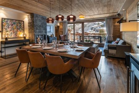 Каникулы в горах Апартаменты 4 комнат кабин 6-8 чел. (03) - Alaska Lodge - Val d'Isère - Салон