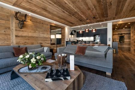 Каникулы в горах Апартаменты 4 комнат кабин 6-8 чел. (03) - Alaska Lodge - Val d'Isère - Салон