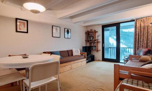 Vakantie in de bergen Appartement 2 kamers 6 personen (Budget 49m²-8) - Aldébaran 2 - MH - Flaine - Woonkamer