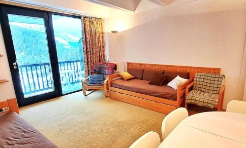 Vakantie in de bergen Appartement 2 kamers 6 personen (Budget 49m²-8) - Aldébaran 2 - MH - Flaine - Woonkamer