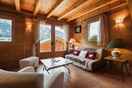 Holiday in mountain resort 4 room mezzanine semi-detached chalet 6 people (ALP1B2) - Alpins 1 - La Clusaz - Living room