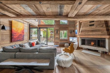 Urlaub in den Bergen Triplex-Chalet 7 zimmer 14 Personnen (1) - Angelus - Val d'Isère - Kamin