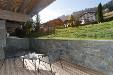 Vacanze in montagna Appartamento 4 stanze con cabina per 6-8 persone (B103) - Annapurna - Les Gets - Terrazza