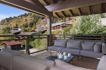 Vacanze in montagna Appartamento su due piani 4 stanze con cabina per 8-10 persone (A303) - Annapurna - Les Gets - Balcone