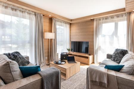 Urlaub in den Bergen Wohnung 3 Zimmer Kabine 4-6 Personen (A102) - Annapurna - Les Gets - Wohnzimmer