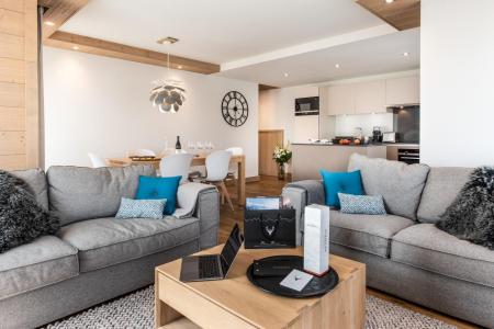 Urlaub in den Bergen Wohnung 3 Zimmer Kabine 4-6 Personen (A102) - Annapurna - Les Gets - Wohnzimmer