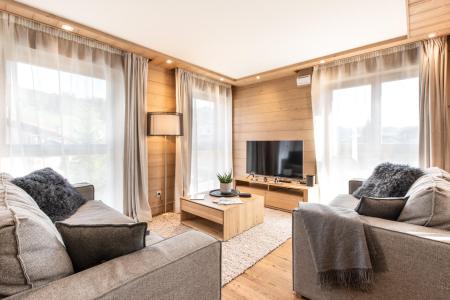 Urlaub in den Bergen Wohnung 3 Zimmer Kabine 4-6 Personen (A202) - Annapurna - Les Gets - Wohnzimmer