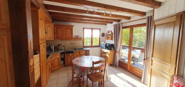 Urlaub in den Bergen 3-Zimmer-Holzhütte für 5 Personen - Appartement 1268 - Châtel - Wohnzimmer