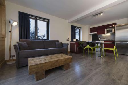 Wakacje w górach Apartament 2 pokojowy 4 osób (standard) - Appartements de l'Arve - Chamonix - Sofą