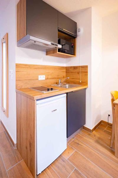 Vacances en montagne Studio 2 personnes - ARYA - Living Stone - Vars - Kitchenette