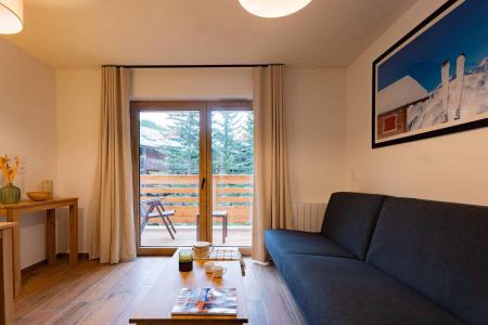 Urlaub in den Bergen Studio für 2 Personen - ARYA - Living Stone - Vars - Wohnzimmer