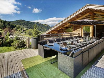 Urlaub in den Bergen Authentic Lodge Spa - La Clusaz - Terrasse