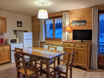 Vacances en montagne Appartement 2 pièces cabine 5 personnes - Boitivet - Le Grand Bornand - Séjour