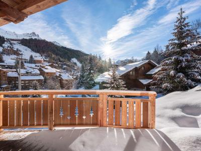 Holiday in mountain resort 6 room duplex apartment 12 people - Bolero - Méribel - Balcony