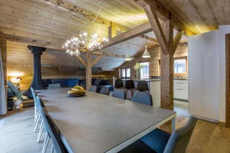 Urlaub in den Bergen Triplex-Chalet 8 zimmer 13 Personnen (Bonvie) - Bon Vieux Temps - La Clusaz - Wohnzimmer