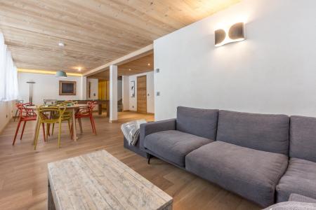 Urlaub in den Bergen Triplex-Chalet 8 zimmer 13 Personnen (Bonvie) - Bon Vieux Temps - La Clusaz - Wohnzimmer