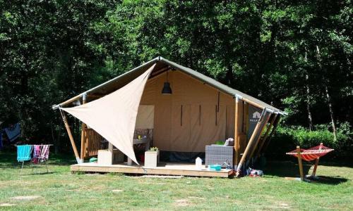 Urlaub in den Bergen Camping Au Clos de la Chaume by Villatent - Corcieux - Draußen im Sommer