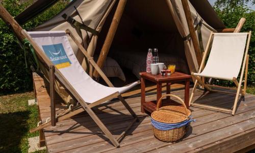 Vacanze in montagna Casa mobile 1 stanze per 2 persone (7m²) - Camping de Vittel - Vittel - Esteriore estate