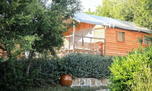 Vacanze in montagna Casa mobile 3 stanze per 4 persone (Confort 24m²) - Camping Flower l’Epi Bleu - Banon - Esteriore estate