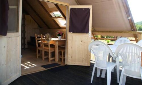 Vakantie in de bergen Appartement 3 kamers 5 personen (24m²) - Camping Flower la Beaume - Esparron-de-Verdon - Buiten zomer