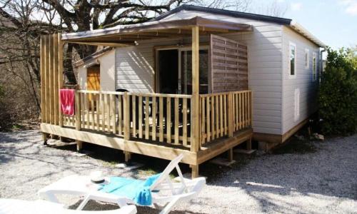 Wakacje w górach Domek górski 4 pokojowy 7 osób (Confort 32m²) - Camping Flower la Beaume - Esparron-de-Verdon - Na zewnątrz latem