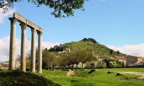 Wakacje w górach Camping Flower la Beaume - Esparron-de-Verdon - Na zewnątrz latem