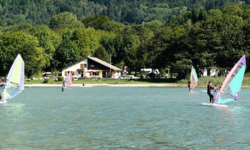 Wakacje w górach Camping Flower Ser Sirant - Saint-Théoffrey - Na zewnątrz latem