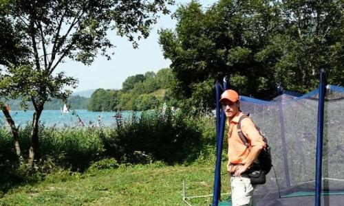 Wakacje w górach Camping Flower Ser Sirant - Saint-Théoffrey - Na zewnątrz latem