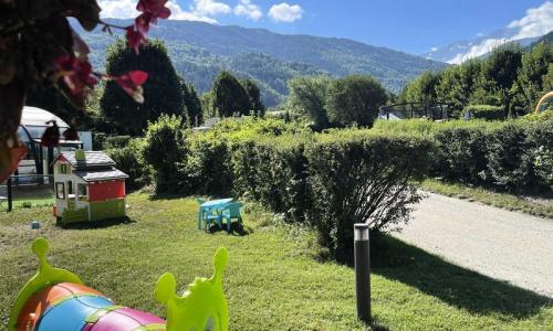 Wakacje w górach Camping l'Eden de la Vanoise - Landry - Na zewnątrz latem