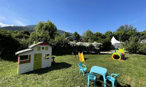 Wakacje w górach Camping l'Eden de la Vanoise - Landry - Na zewnątrz latem