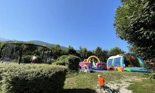 Wakacje w górach Camping l'Eden de la Vanoise - Landry - Na zewnątrz latem