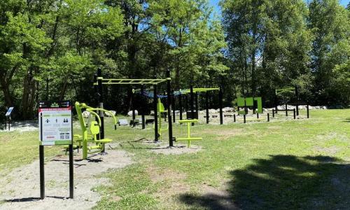 Wakacje w górach Camping l'Eden de la Vanoise - Landry - Na zewnątrz latem