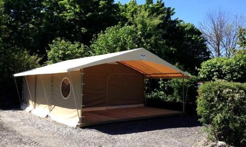 Vacaciones en montaña Mobil-Home 3 piezas para 5 personas (32m²) - Camping l'Eden de la Vanoise - Landry - Verano
