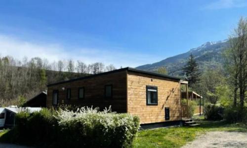 Wakacje w górach Domek górski 4 pokojowy 6 osób (40m²) - Camping l'Eden de la Vanoise - Landry - Na zewnątrz latem