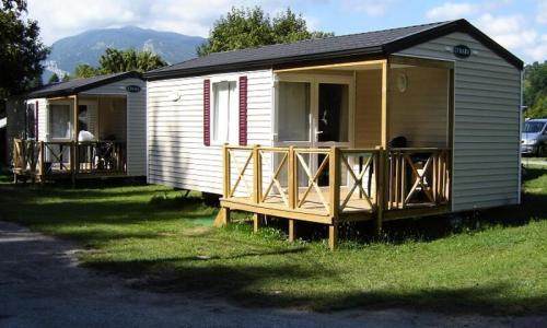 Holiday in mountain resort 3 room Mobil-Home 5 people (25m²) - Camping L'Île du Chéran - Ternélia - Lescheraines - Summer outside