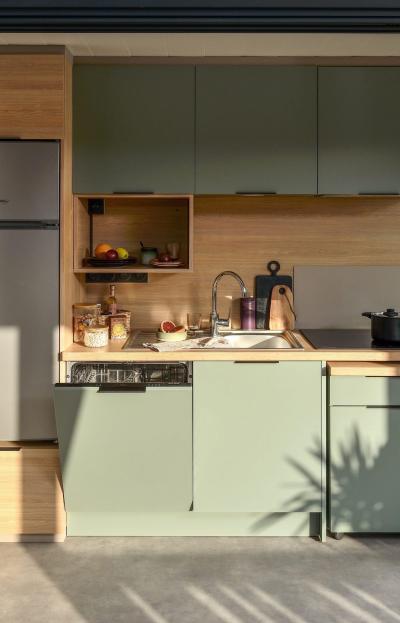 Vacanze in montagna Chalet 4 stanze per 6 persone - Camping La Buidonnière  - Aussois - Cucina