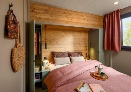 Urlaub in den Bergen 4 Zimmer Chalet für 6 Personen - Camping La Buidonnière d'Aussois - Aussois - Schlafzimmer